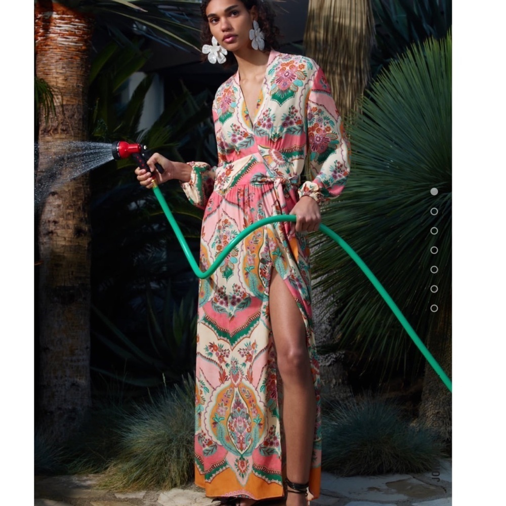 Zara kimono dress - Picture 6 of 8